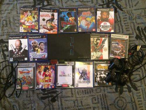 Playstation 2 with 34 Games